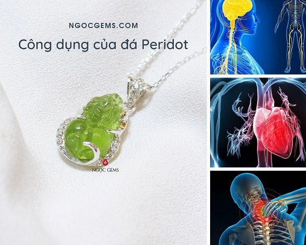 Ý nghĩa của đá Peridot với sức khỏe
