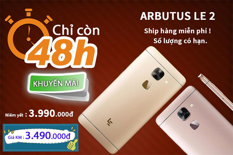 smartphonestore.vn - bán lẻ giá sỉ, online giá tốt smartphone abutus le 2 chính hãng - 09175.09195