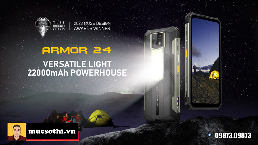 Tất tần tật về Armor 24 smartphone siêu bền pin 22000mAh oai hùng của Ulefone