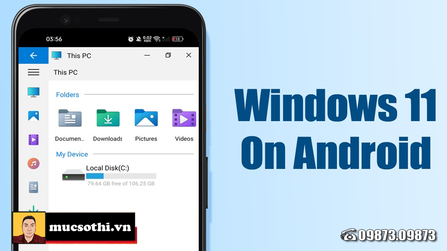 Mục sở thị cách biến hình máy chạy Android thành chạy Windows 11 hoàn mỹ nhất