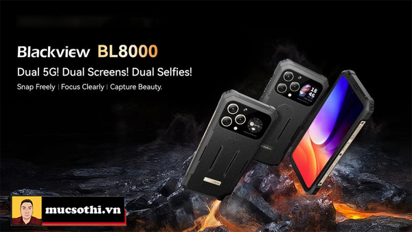Review đánh giá Blackview BL8000 smartphone 5G siêu bền 2 màn hình có camera quay chống rung cực đỉnh