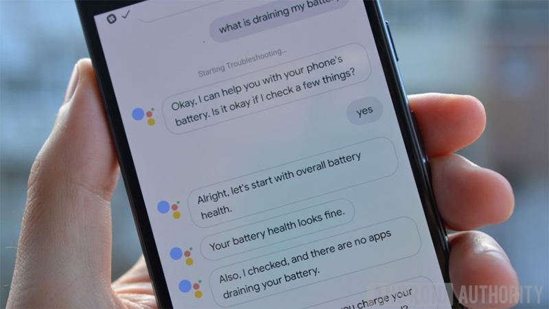 Pixel 2 có thể yêu cầu Google Assistant sửa lỗi hệ thống của máy