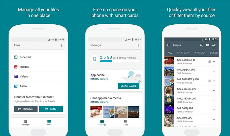 Google giới thiệu trình quản lý Files Go miễn phí trên Android