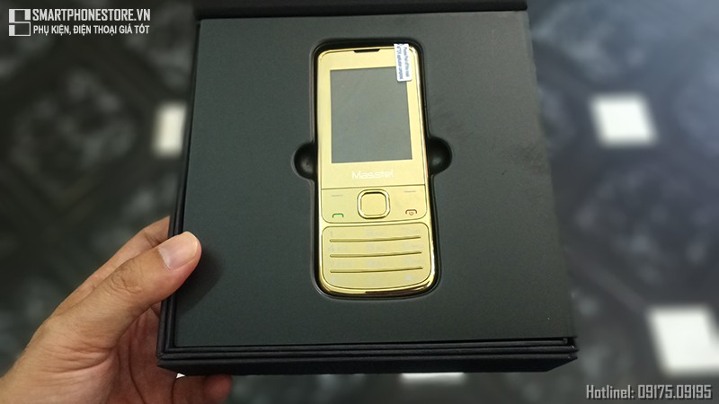 Điện thoại Bluetooth Masstel H860 phiên bản mạ vàng 24K hút hàng - mucsothi.vn