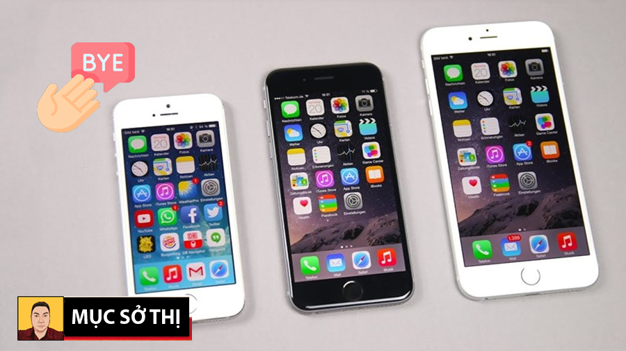 Thế hệ iPhone 6 Series chính thức được Apple cho về đoàn tụ với ông bà