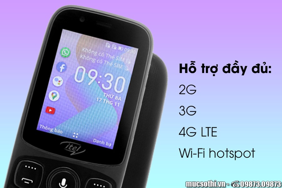 SmartphoneStore.vn - Bán lẻ giá sỉ, online giá tốt điện thoại 4G itel it9200 phát wifi chính hãng - 09175.09195