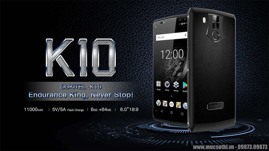 smartphonestore.vn - bán lẻ giá sỉ, online giá tốt điện thoại oukitel k10 chính hãng - 09175.09195