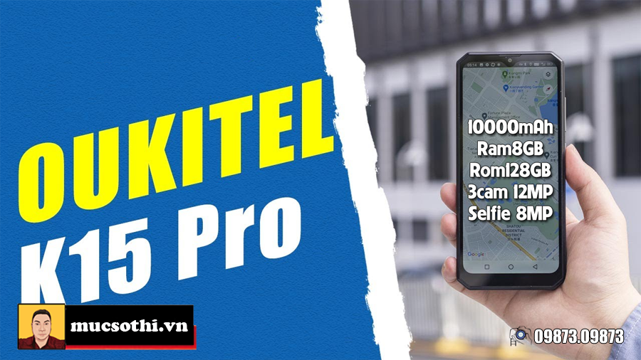 Oukitel K15 Pro - Pin khủng 10000mAh Ram8GB nâng tầm trải nghiệm của bạn