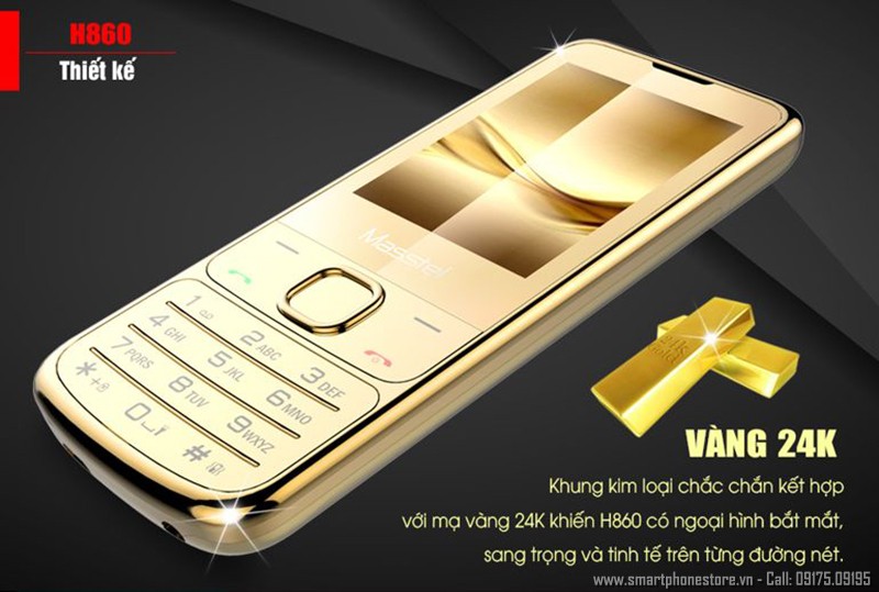 smartphonestore.vn - bán lẻ giá sỉ, online giá tốt điện thoại masstel h860 chính hãng - 09175.09195