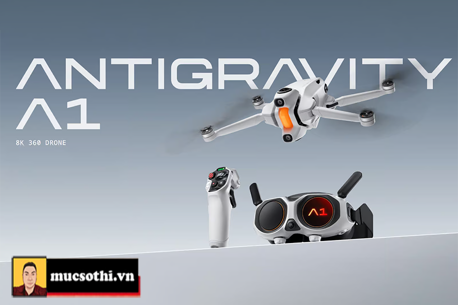 Drone Antigravity A1 vừa được Insta360 trình làng có thể quay 360 độ 8K đầu tiên thế giới - Định nghĩa lại trải nghiệm bay! - mucsothi.com.vn