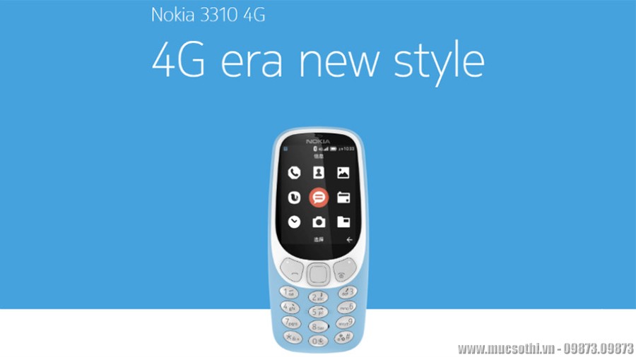 Nokia 3310 ra mắt phiên bản 4G có thể chia sẻ WIFI cho thiết bị khác - mucsothi.vn