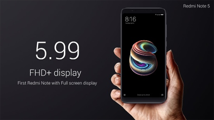 A đây rồi Xiaomi Redmi Note 5 chính hãng giá tốt ở smartphonestore.vn