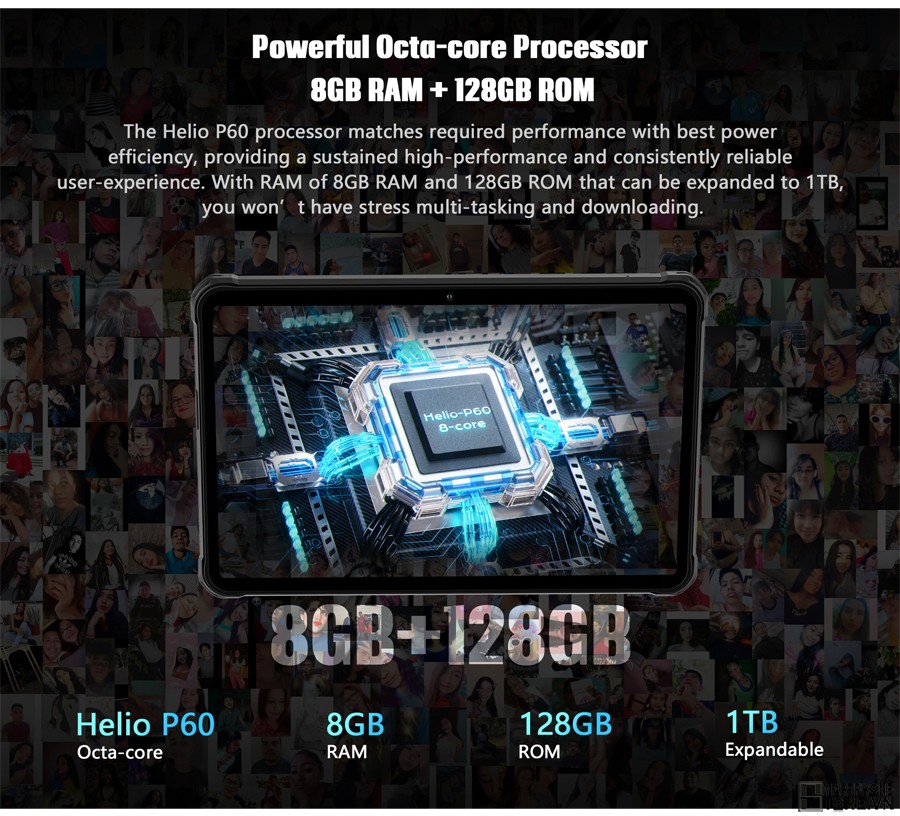 Smartphonestore.vn - Bán lẻ giá sỉ, online giá tốt máy tính bảng Hotwav Tab R6 Pro siêu bền pin khủng chính hãng - 09175.0195