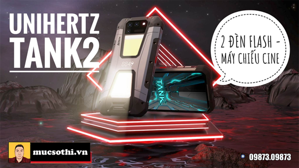 Unihertz giới thiệu Tank 2 tích hợp máy chiếu projector khiến nhiều người thèm muốn
