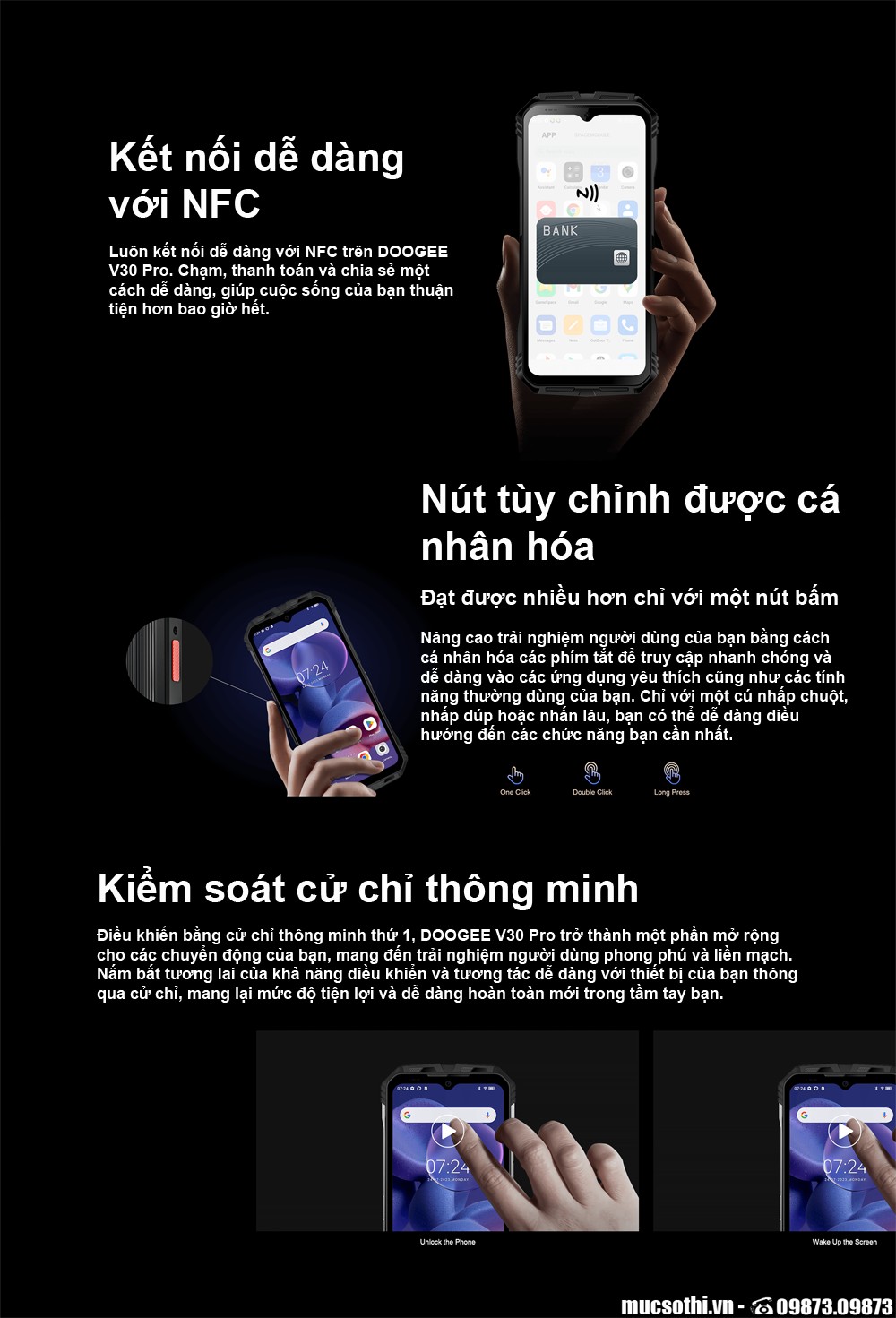 SmartphoneStore.vn - Bán lẻ giá sỉ online giá tốt điện thoại Doogee V30 Pro chính hãng - 09175.09195