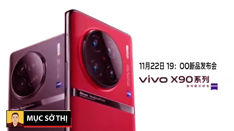 Mục sở thị video quảng cáo bị rò rỉ lộ ngày ra mắt dòng vivo X90 là 22 tháng 11