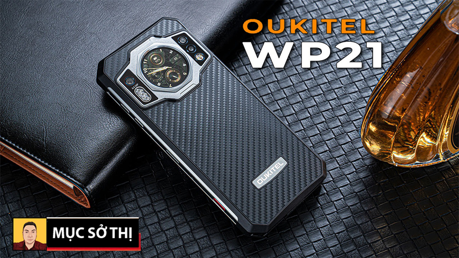 Smartphonestore.vn mở bán Oukitel WP21 siêu bền 2 màn hình pin 9800mAh Ram12GB