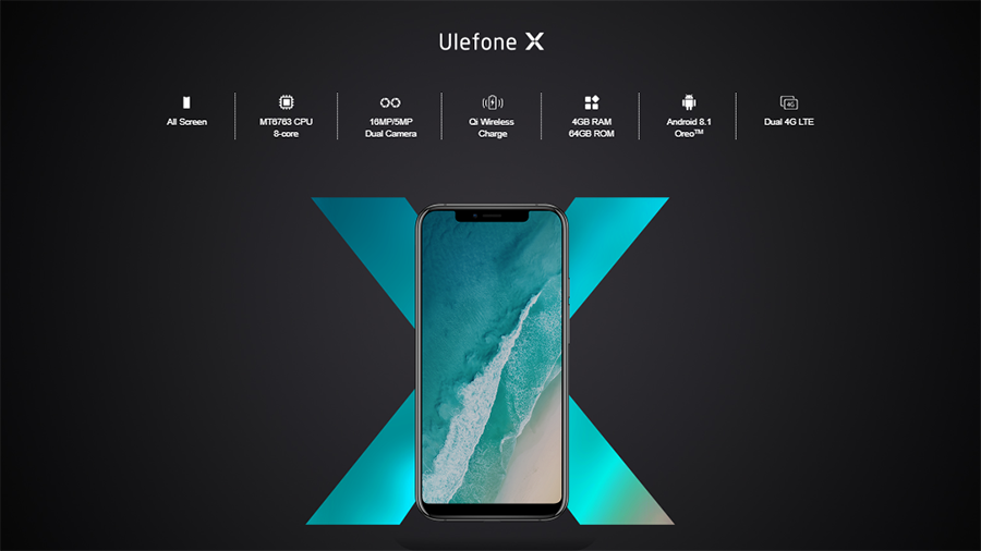Ulefone X smartphone tai thỏ lớn Ram 4GB với kiểu dáng hoàn thiện nhất