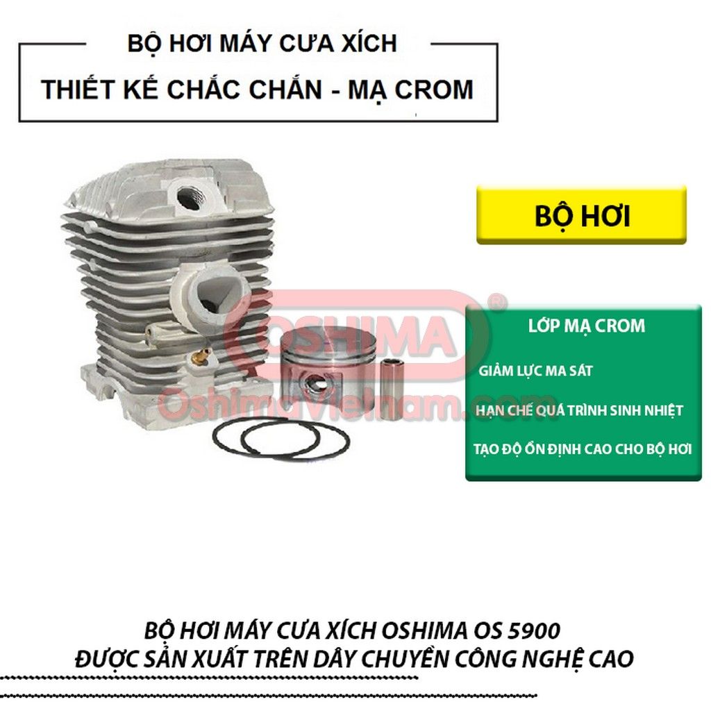 Bộ hơi máy cưa xích Oshima Os 5900