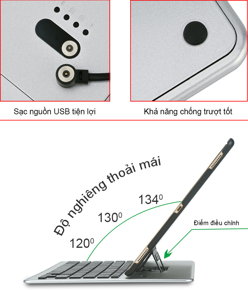 ban phim bluetooth cho may tinh bang 7 den 14 inches