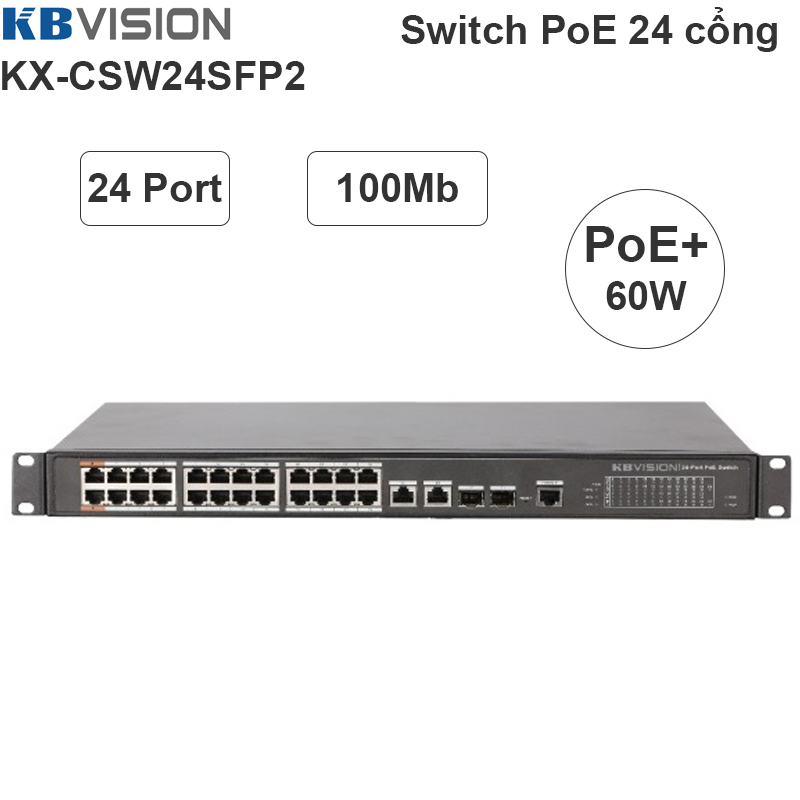 switch poe 24 port kbvision