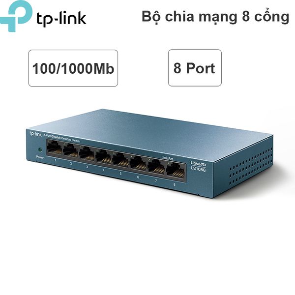 switch chia mang 8 cong tplink gigabit ls108g