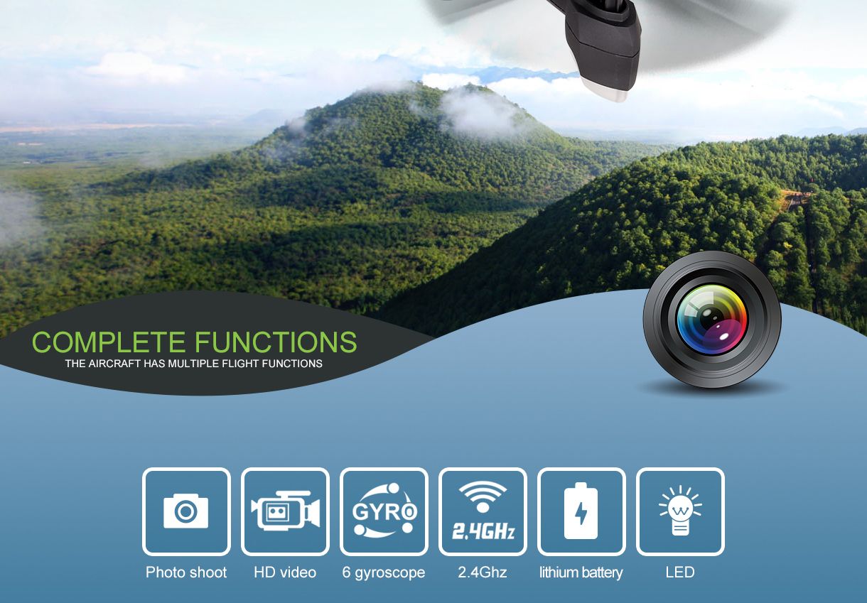 Flycam jxd 518 - Máy bay điều khiển JXD 518