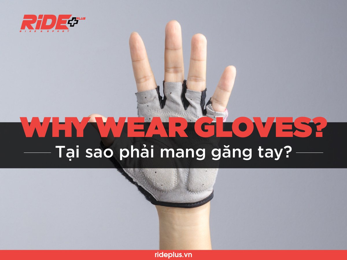 WHY WEAR GLOVES? Ride Plus