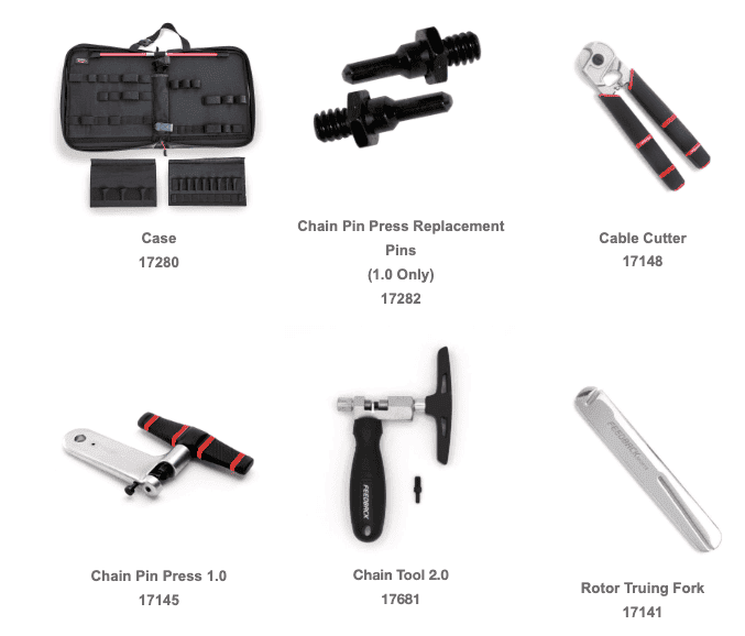 Bộ dụng cụ sửa xe di động Feedback Sports