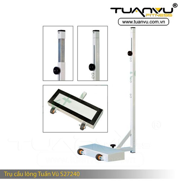 Trụ cầu lông Tuấn Vũ S27240, Tru cau long Tuan Vu S27240