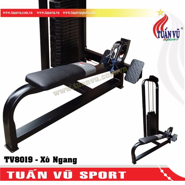 Máy tập xô ngang Tuấn Vũ TV8019, May tap xo ngang Tuan Vu TV8019