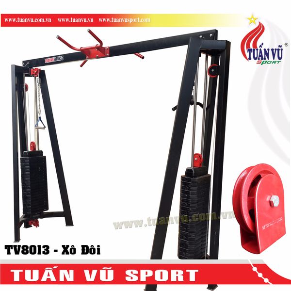 Máy tập xô đôi Tuấn Vũ TV 8013, May tap xo doi Tuan Vu TV 8013