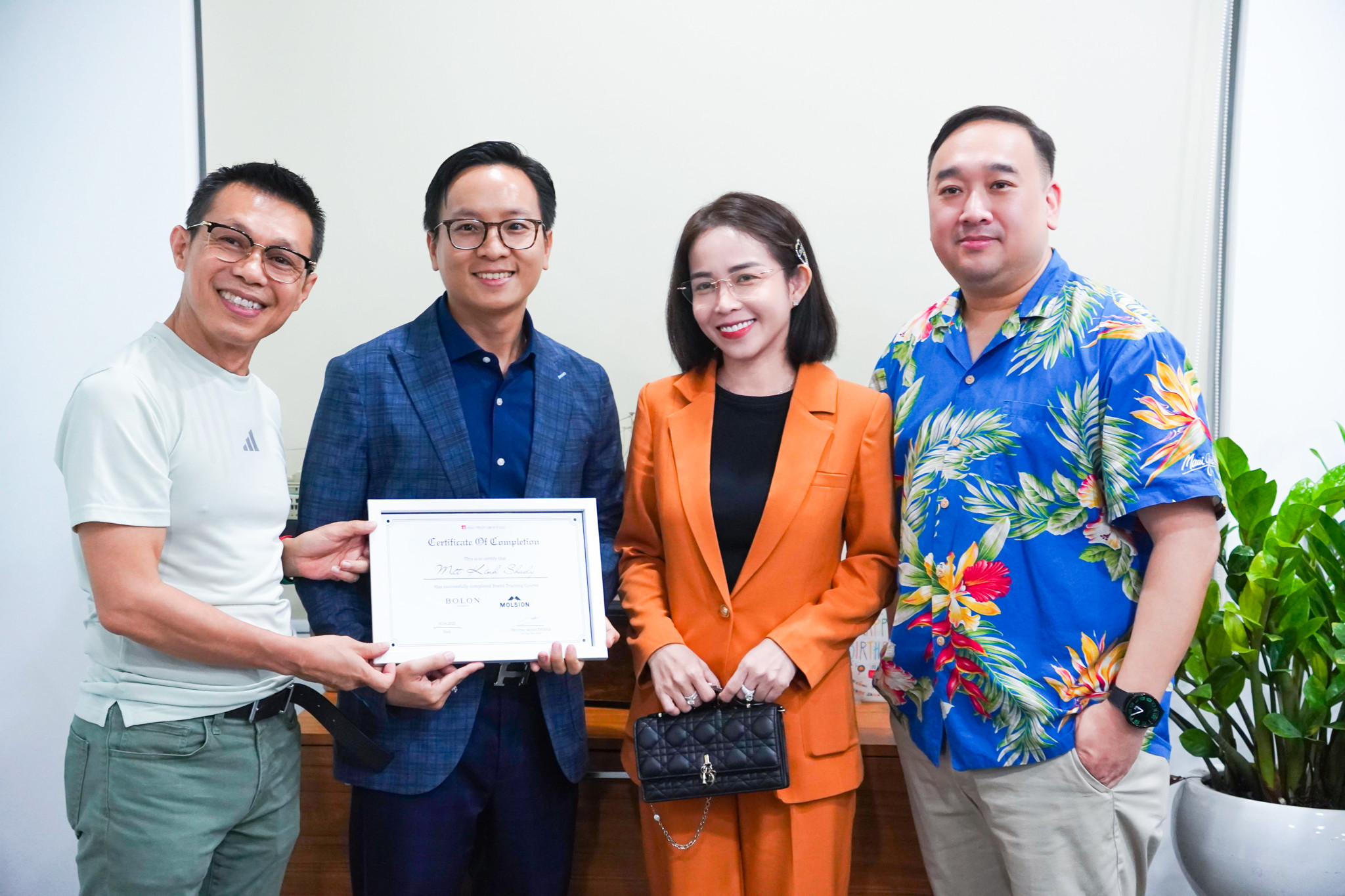 Đào Tạo Thương Hiệu Bolon, Molsion: Shady Cùng Hào Phát Group Nâng Cao Chuyên Môn, Củng Cố Hợp Tác