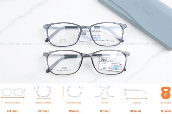 gọng kính siêu nhẹ