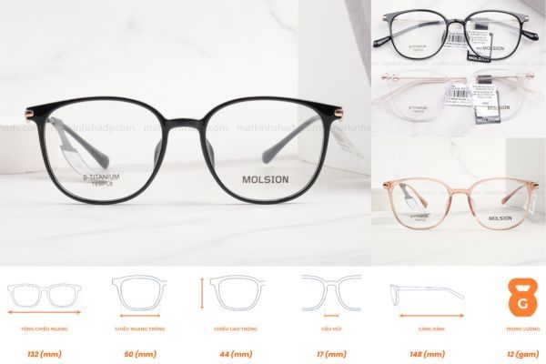 gọng kính siêu nhẹ