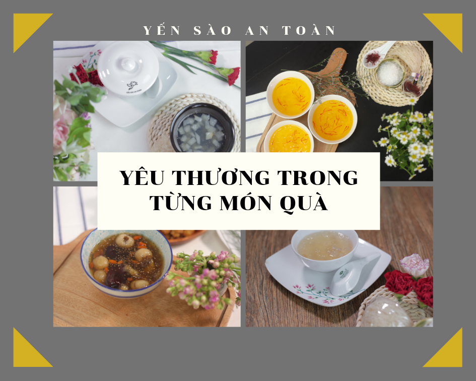 Quà tặng ý nghĩa ngày tết cho ông bà - Yến tươi chưng sẵn