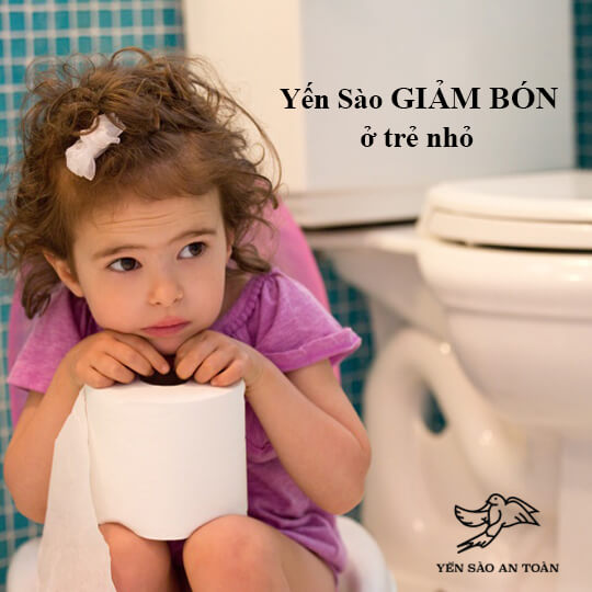 Yến Sào trị táo bón hiệu quả ở trẻ