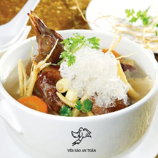 SÚP YẾN SÀO BỒ CÂU NON - Đậm đà hương vị