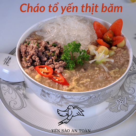 TỰ TAY CHĂM SÓC BỐ MẸ DỊP LỄ NÀY BẰNG MÓN NGON CHÁO TỔ YẾN THỊT BẰM