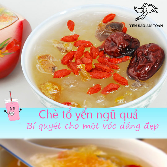Bí quyết giảm cân với món chè yến ngũ quả