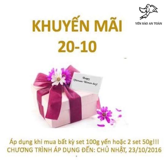 Khuyến mãi ĐẶC BIỆT nhân ngày Phụ Nữ Việt Nam