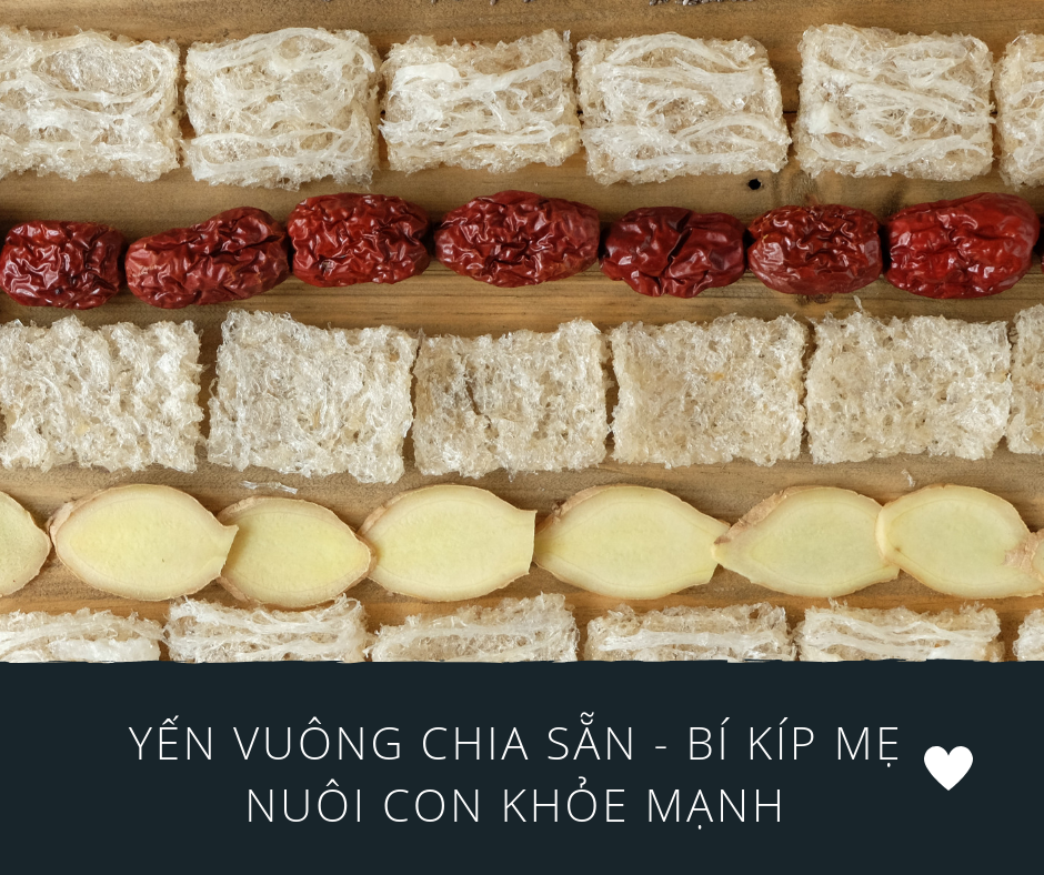 YẾN VUÔNG CHIA SẴN - BÍ KÍP MẸ NUÔI CON KHỎE MẠNH