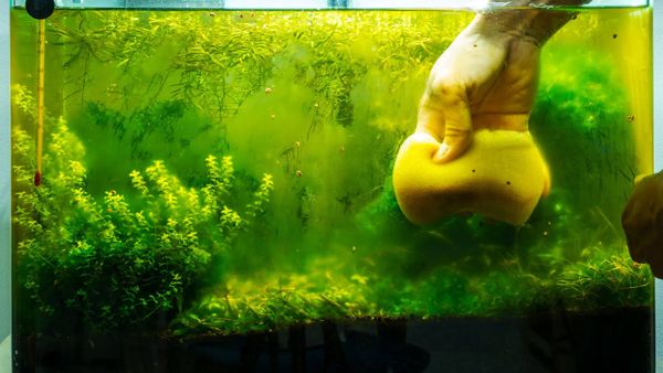 Rêu tảo trong bể cá