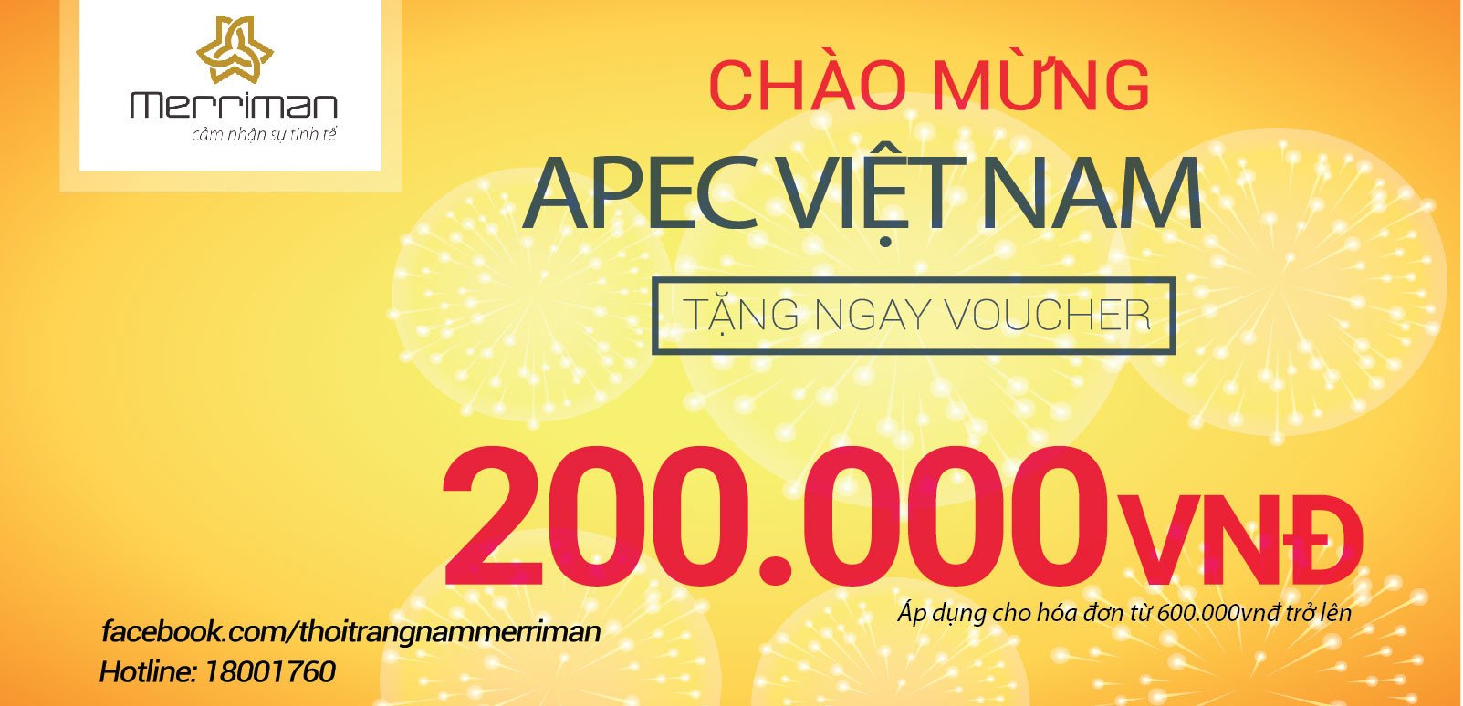 ƯU ĐÃI TƯNG BỪNG CHÀO MỪNG APEC