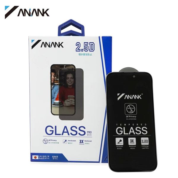 Kính cường lực chống nhìn trộm Anank 3D cho iPhone 15 Series