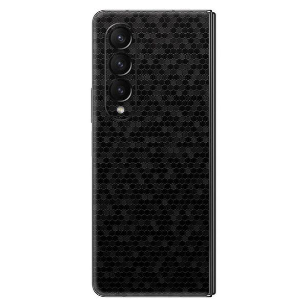 Skin Samsung Galaxy Z Fold Black Honeycomb