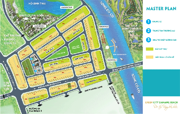 bản đồ phân lô dự án green city đà nẵng