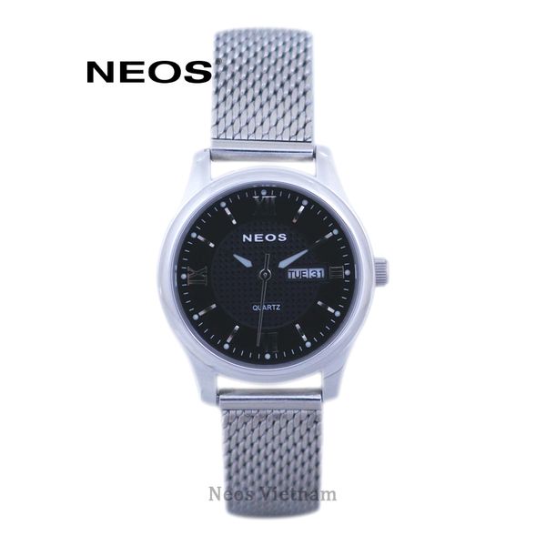 đồng hồ nữ dây lưới neos n-30869l