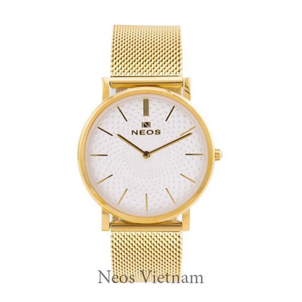 đồng hồ nam dây lưới neos n-40577m-2