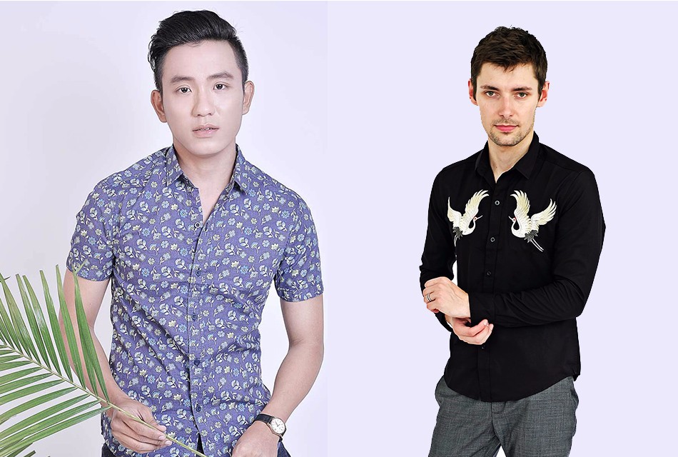 Đi tìm mẫu áo sơ mi họa tiết “làm mưa, làm gió” - Ảnh 1